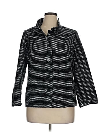 Nina Mclemore 3/4 Sleeve Button-Down Shirt (view 1)