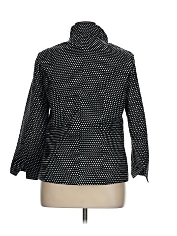 Nina Mclemore 3/4 Sleeve Button-Down Shirt (view 2)