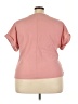 Unbranded Pink Short Sleeve Blouse Size 4X - photo 2