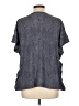 MICHAEL Michael Kors Gray Short Sleeve Blouse Size L - photo 2