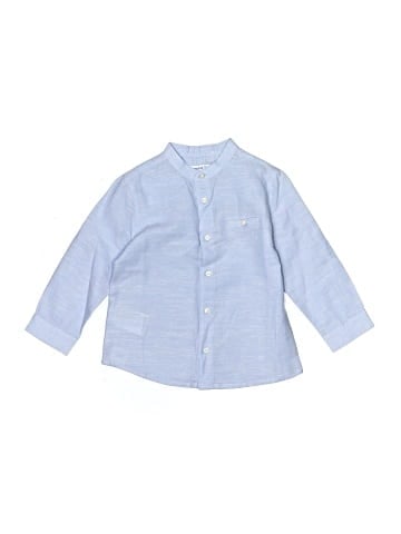 Mayoral Long Sleeve Button-Down Shirt (view 1)