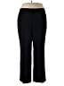 Le Suit 100% Polyester Black Dress Pants Size 24 - photo 1