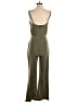 Jason Wu Solid Green Jumpsuit Size S - photo 2