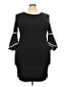 Assorted Brands 100% Polyester Black Cocktail Dress Size 3X - photo 1
