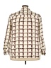 Talbots Tweed Ivory 3/4 Sleeve Button-Down Shirt Size 3X(22-24) - photo 2