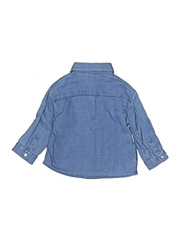 Mayoral Long Sleeve Button-Down Shirt (view 2)