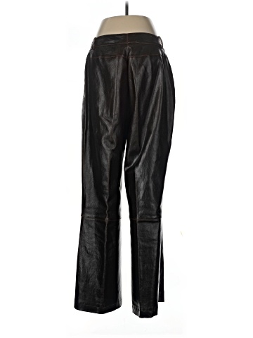 St. John by Marie Gray Leather Pants (view 2)