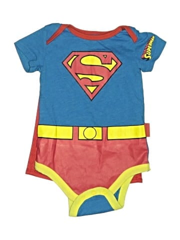 Superman Short Sleeve Onesie (view 1)