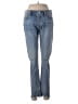 7 For All Mankind Hearts Blue Jeans Size 27 waist - photo 1