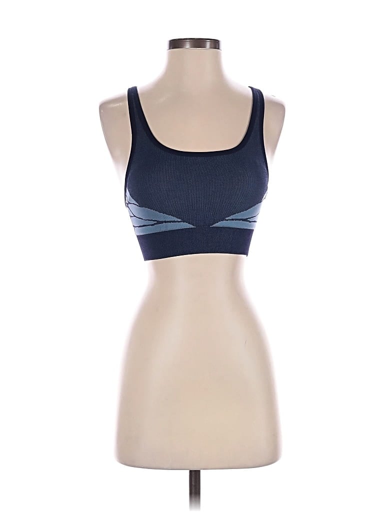 Pre-owned Fabletics Sports Bra In Blue