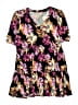 Assorted Brands 100% Cotton Floral Black Dress Size L (youth) - photo 1