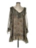 Zara Paisley Gray Casual Dress Size S - photo 1