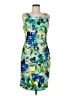 Phase Seven Tropical Blue Cocktail Dress Size 8 - photo 1