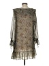 Zara Paisley Gray Casual Dress Size S - photo 2