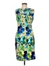 Phase Seven Tropical Blue Cocktail Dress Size 8 - photo 2