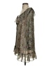 Zara Paisley Gray Casual Dress Size S - photo 5