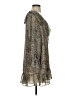 Zara Paisley Gray Casual Dress Size S - photo 4