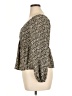 Japna Brown Long Sleeve Blouse Size XL - photo 5