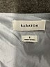 Babaton Metallic Silver Long Sleeve Top Size S - photo 7