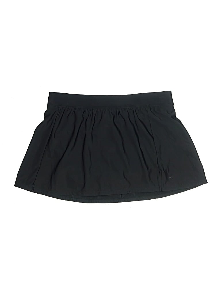 Pre-owned Aqua Green Casual Skirt In Black