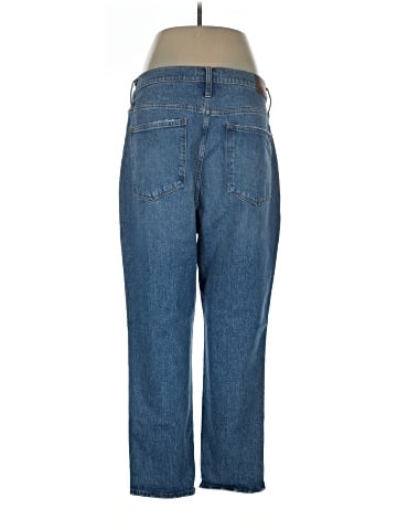 Madewell Classic Straight Jeans in Nearwood Wash (view 2)