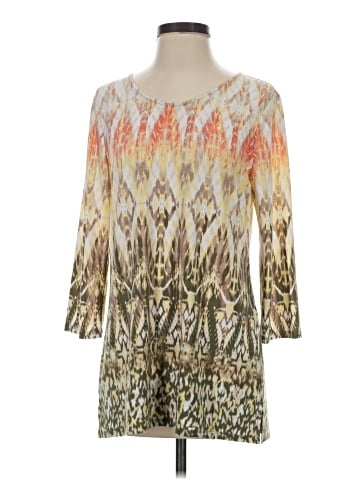 Easywear by Chico's 3/4 Sleeve T-Shirt (view 1)