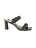 Dolce Vita Gray Black Sandals Size 8 - photo 1