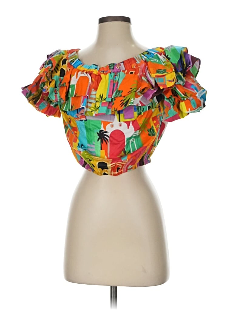 Alden Adair Sleeveless Blouse In Multi