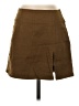 BDG Solid Brown Casual Skirt Size S - photo 1