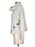 Jessica Simpson Silver Turtleneck Sweater Size XS - photo 5