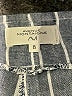 Avenue Montaigne Stripes Blue Casual Pants Size 8 - photo 4