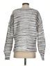 Red Haute Metallic Silver Pullover Sweater Size XS - photo 2