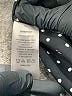 Vince Camuto 100% Polyester Polka Dots Black 3/4 Sleeve Blouse Size L - photo 8