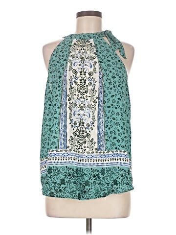 Q&A Sleeveless Blouse (view 1)