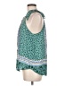 Q&A 100% Polyester Green Sleeveless Blouse Size M - photo 5