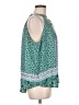 Q&A 100% Polyester Green Sleeveless Blouse Size M - photo 4