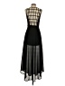 Lush 100% Polyloom Solid Black Cocktail Dress Size S - photo 2