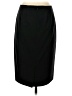 Theory Solid Black Wool Skirt Size 4 - photo 2