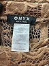 Onyx Brown Sleeveless Blouse Size L - photo 7