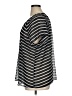 a.n.a. A New Approach 100% Polyester Stripes Gray Short Sleeve Blouse Size 1X - photo 5