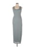 Rumer 100% Polyester Gray Casual Dress Size L - photo 1