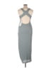 Rumer 100% Polyester Gray Casual Dress Size L - photo 2