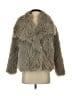 Unbranded 100% Polyester Gray Faux Fur Jacket Size XS - photo 1