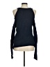 Say What? 100% Cotton Blue Sweater Vest Size M - photo 2