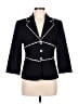 Neiman Marcus 100% Acetate Black Blazer Size 8 - photo 1