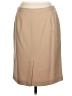 Talbots Solid Tan Wool Skirt Size 12 - photo 2