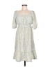 Unbranded 100% Polyester Yellow Casual Dress Size M - photo 1