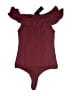 Bebe Burgundy Bodysuit Size S - photo 1
