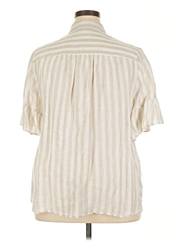 Lord & Taylor Short Sleeve Button-Down Shirt (view 2)