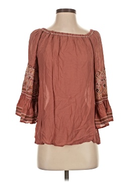Max Studio 3/4 Sleeve Blouse (view 1)